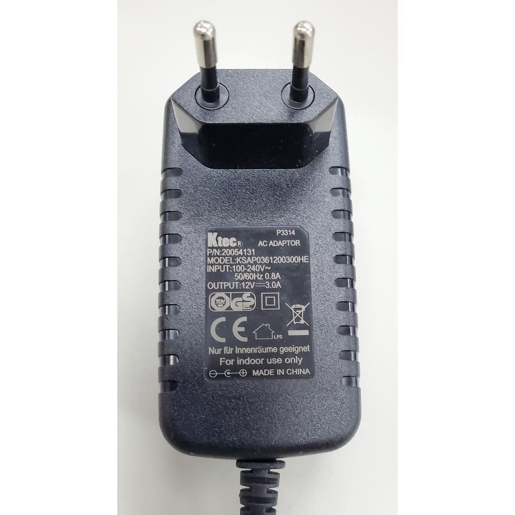 安規 變壓器 12V/3A/1.5A 歐規 英式 Ktec 電源板 供電模組 外4.8mm內1.7mm LED燈條
