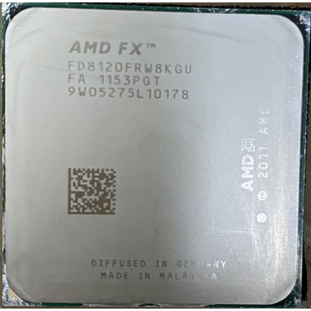 二手 AMD FX-8120 3.1G FD8120FRW8KGU 125W 八核心