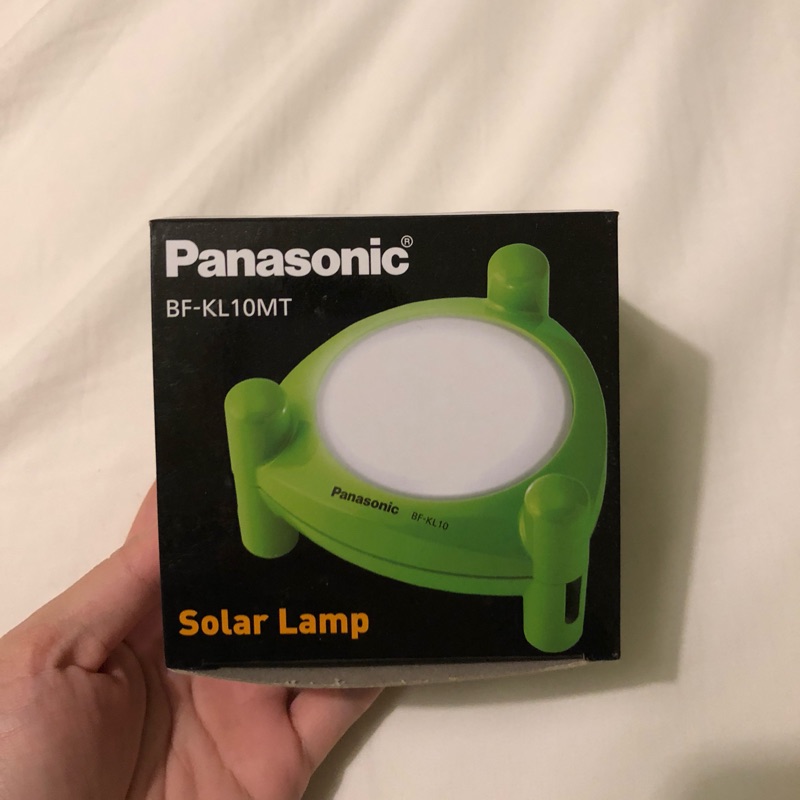 Panasonic LED 太陽能充電式 照明燈 BF-KL10MT 環保節能 戶外應急手電筒 solar lamp