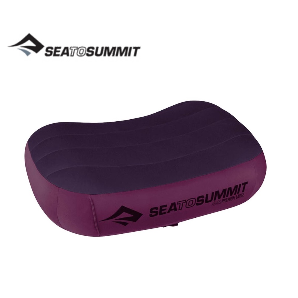 -滿3000免運-[雙和專賣店] SEA TO SUMMIT 50D 充氣枕 加大版/STSAPILPREM/紫