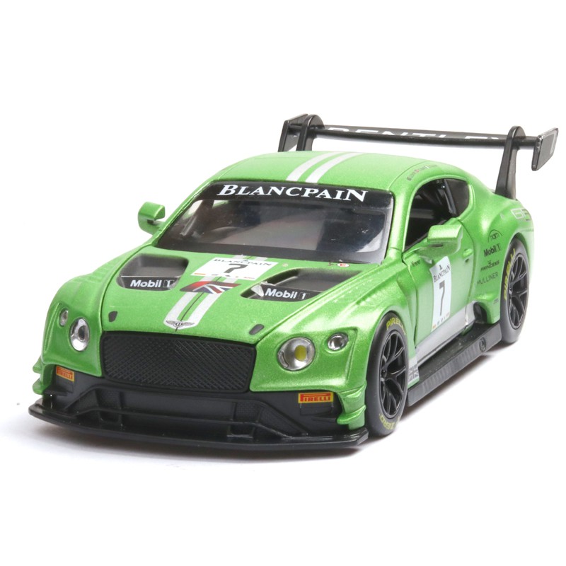 阿米格Amigo│1:32 賓利 Bentley Continental GT3 房車 賽車 超跑 合金車 模型車 預購