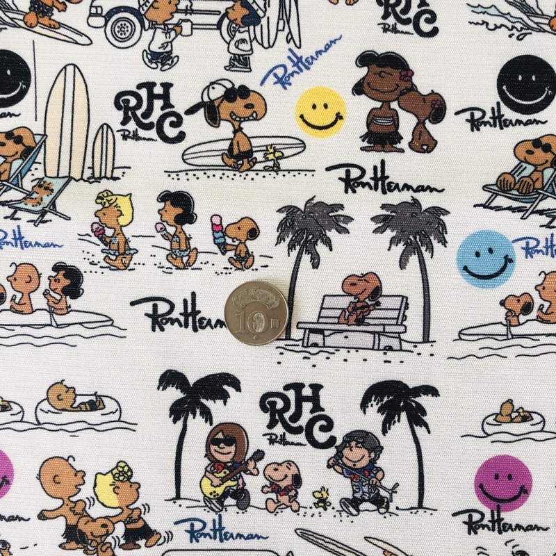 ✨銀絲複合布✨ SNOOPY 史努比 格子 海灘 卡通人物 diy材料 手工 布料 複合布 防水布 加厚款 D294