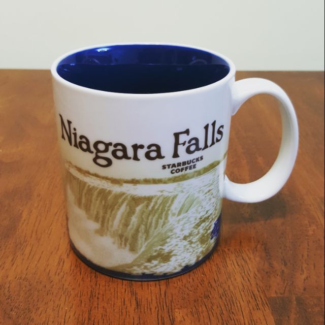 絕版starbucks星巴克icon城市杯馬克杯加拿大Niagara Falls尼加拉瀑布