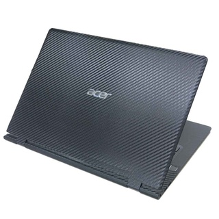 【Ezstick】ACER SF714-51 SF714-51T 黑色卡夢紋 機身貼 (含上蓋+鍵盤週圍+底部貼)