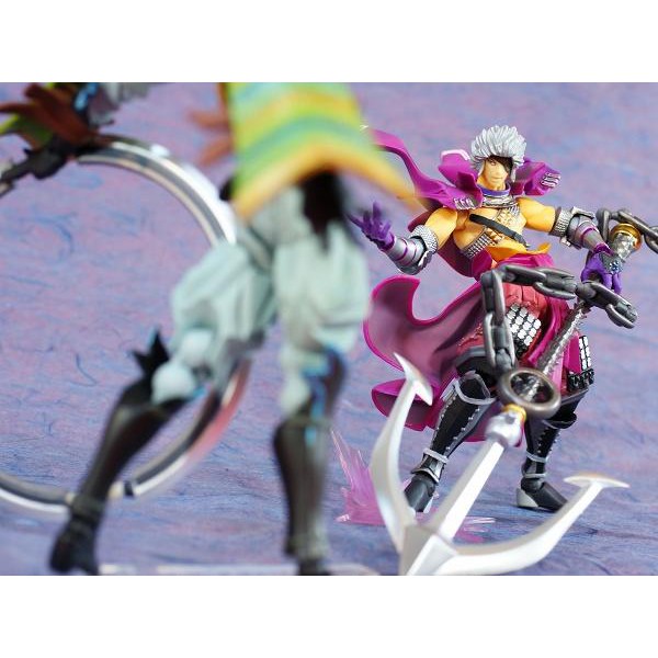 全新未拆海洋堂轉輪revoltech 山口087 戰國basara 長曾我部元親山口勝久 蝦皮購物