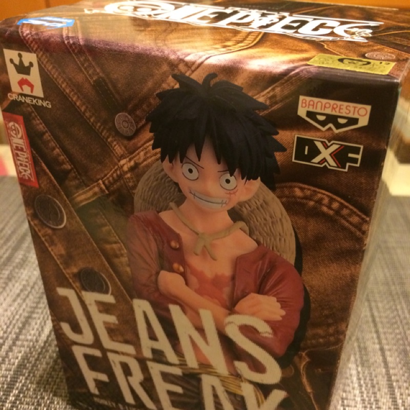 日版金證航海王公仔JEANS FREAK魯夫