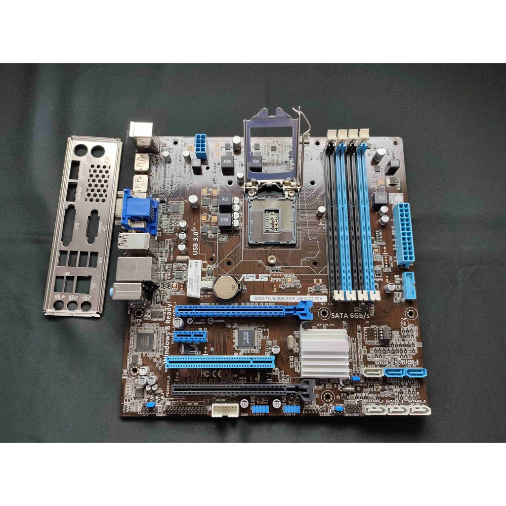 華碩 ASUS B85M PLUS B85 晶片 NVME 開機 LGA 1150 MATX 主機板