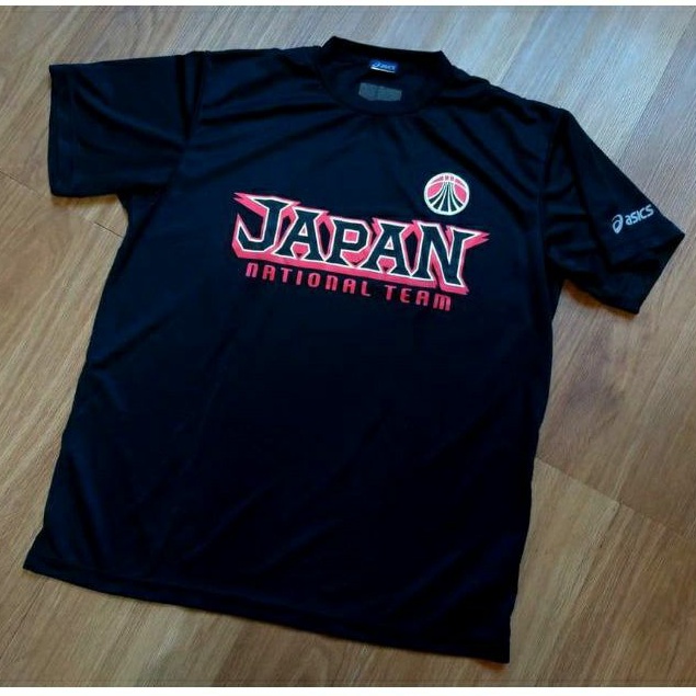 亞瑟士 Asics 日本國家隊 練習衣 日本隊 短袖 上衣 籃球