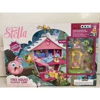 《全新&正版》兒童玩具/玩具組/憤怒鳥-粉紅史黛拉洋房遊戲組