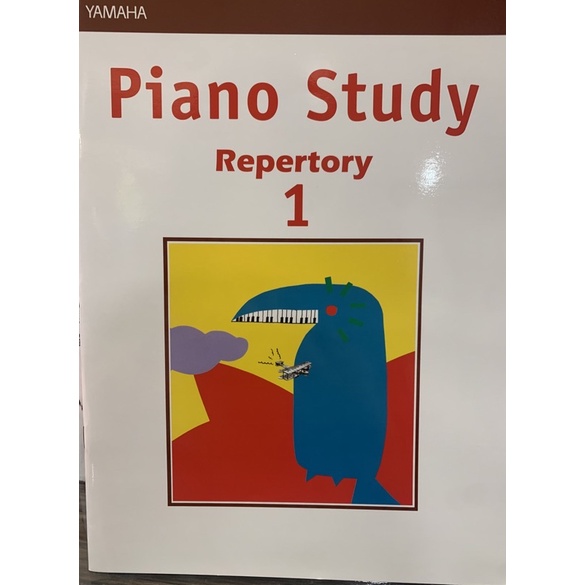 ［提爵樂器］Yamaha山葉鋼琴檢定13.12.11級指定曲課本Piano Study 1-2