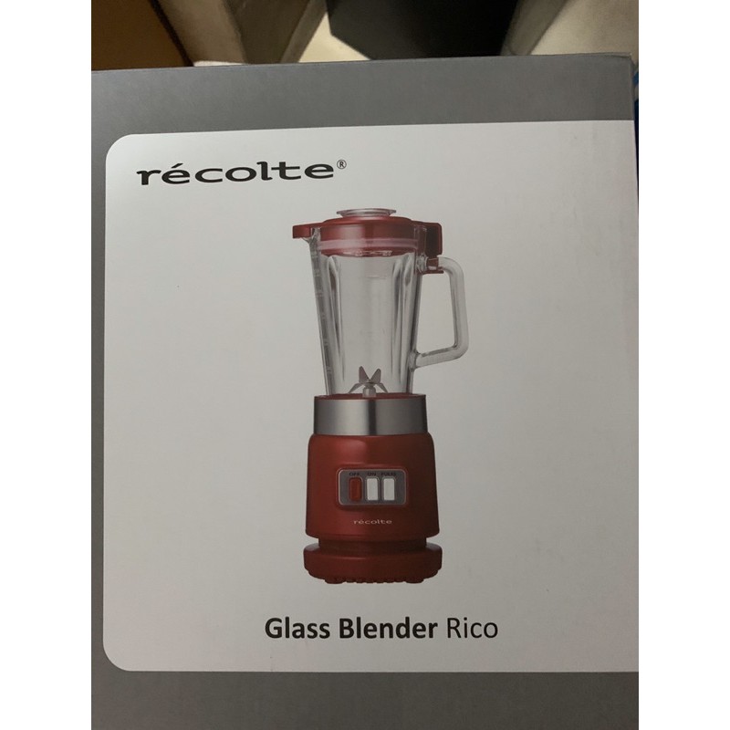recolte Glass Blender Rich 果汁機 耐熱 麗克特