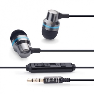 耳機 入耳式耳機 E-books S40電競音控鋁製耳道耳機麥克風