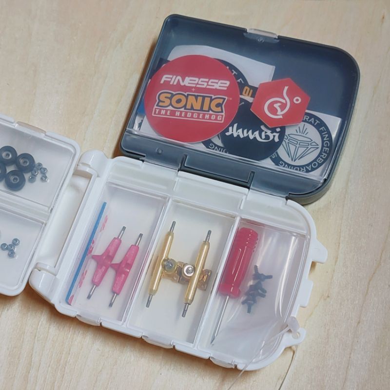 手指滑板 收納盒 零件盒 小物盒