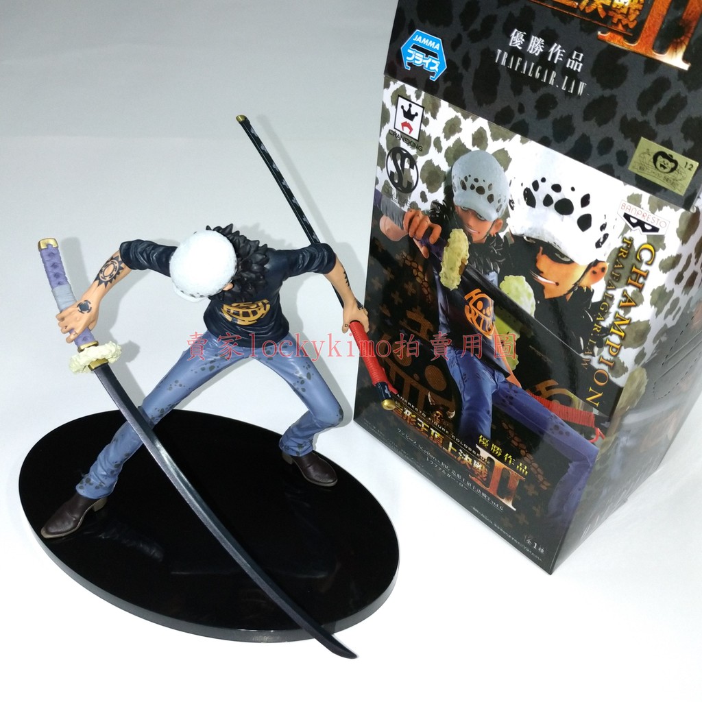 航海王羅優勝作品公仔日版金證 海賊王景品造形王頂上決戰sc Big 造型王醫生造形王law 正版 蝦皮購物