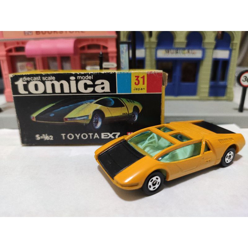 Tomica 日製 No.31 黑盒 31 絕版 極稀有 Toyota EX7 經典 跑車 日本製