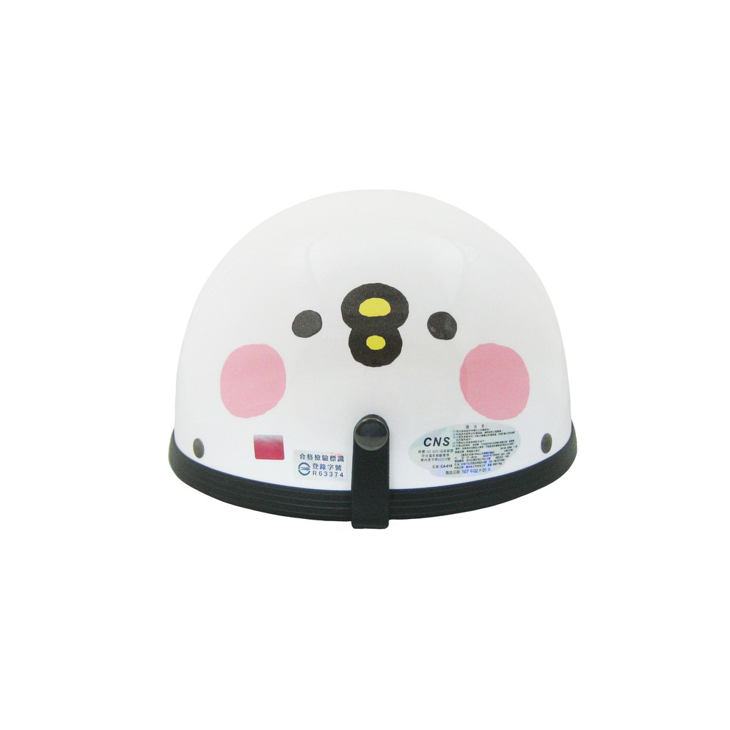 EVO CA019/CA-019 安全帽 卡娜赫拉-P助 白色 卡通 半罩 單帽子 不含鏡片