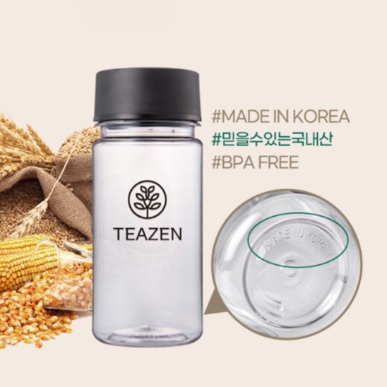 現貨 含稅 韓國 TEAZEN 茶禪 康普茶 康福茶 冷熱水瓶 冷熱水杯 環保杯 水壺 耐熱 韓國製 350ML 無盒