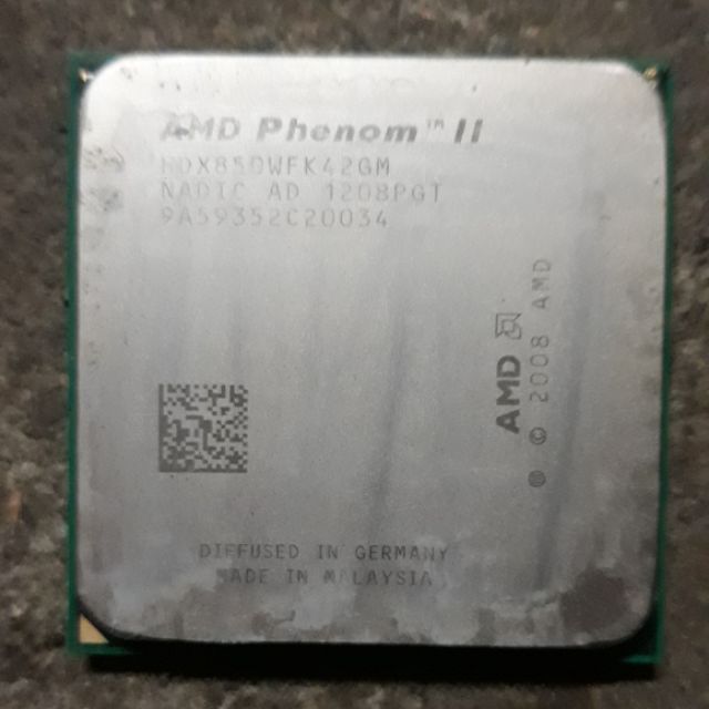 AMD Phenom II X4 850 3.3G 四核 正式版 效能超越q9400 q9500