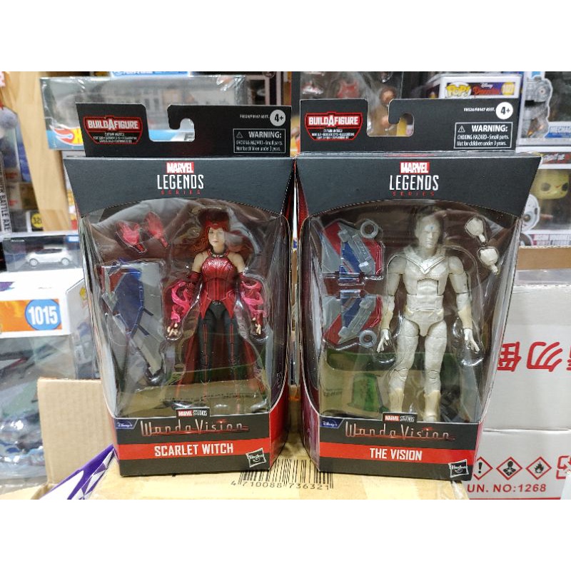 孩之寶 hasbro 6吋 漫威 marvel legends 緋紅女巫 白幻視 汪達與幻視 wanda vision