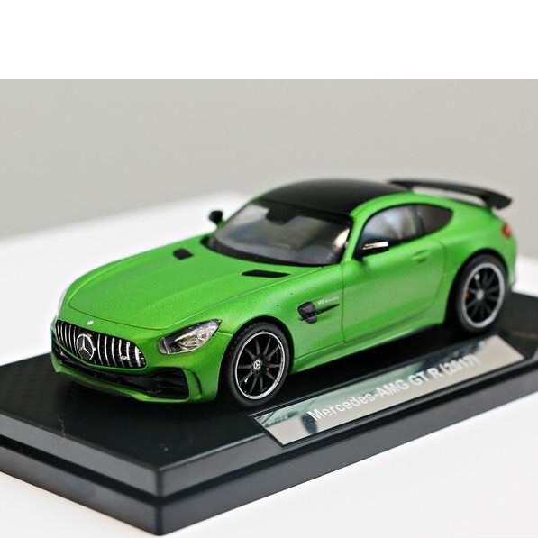 Mercedes-AMG GT R 2017 (綠)7-11 1:43 賓士鋅合金模型車