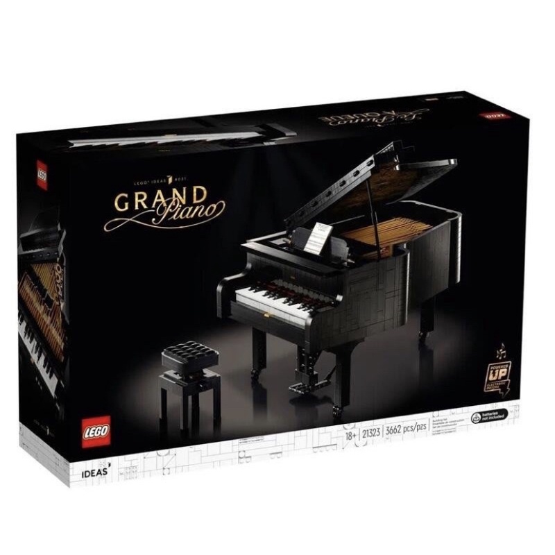 LEGO 樂高 21323 IDEAS系列 GRAND PIANO 鋼琴 公司貨 全新未拆