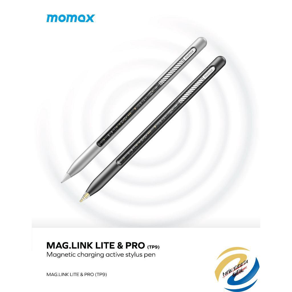 MOMAX Mag.Link Pro iPad 專用透明雙模組主動式電容筆Pro TP9EPRO