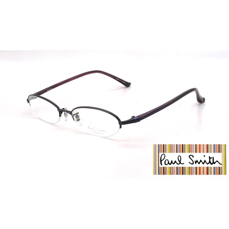 【本閣】Paul Smith PS9144 日本手工眼鏡超輕純鈦小框 男女半框光學眼鏡 999.9 tony same