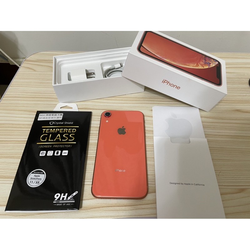 APPLE iPhone XR 128g 珊瑚紅 一手機 外觀極新