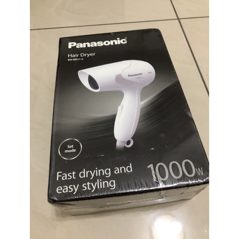 『Panasonic國際』 全新 正品 國際牌 折疊式輕巧型吹風機 EH-ND11-w
