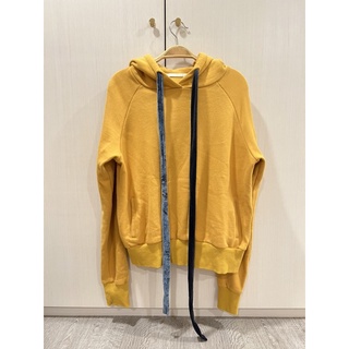 【二手】達新美TASTEMAKER💫絲絨抽繩芥末黃帽TEE