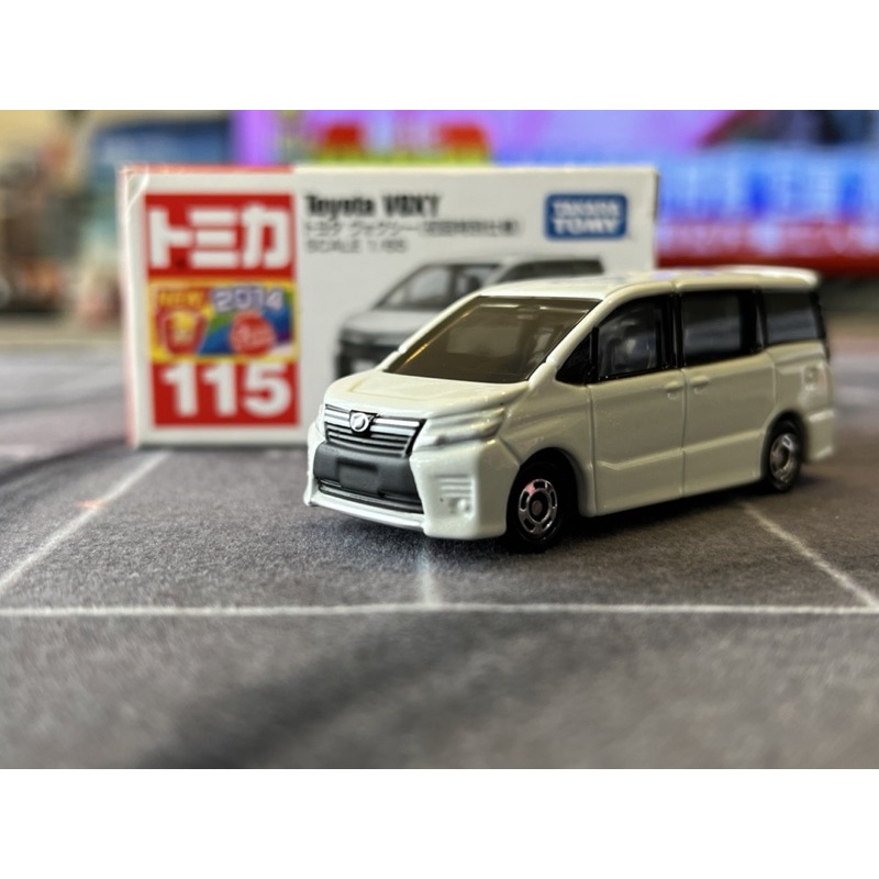 （萊恩收車R.C.F)Tomica No.115 VOXY 絕版 初回限定 多美卡小汽車模型