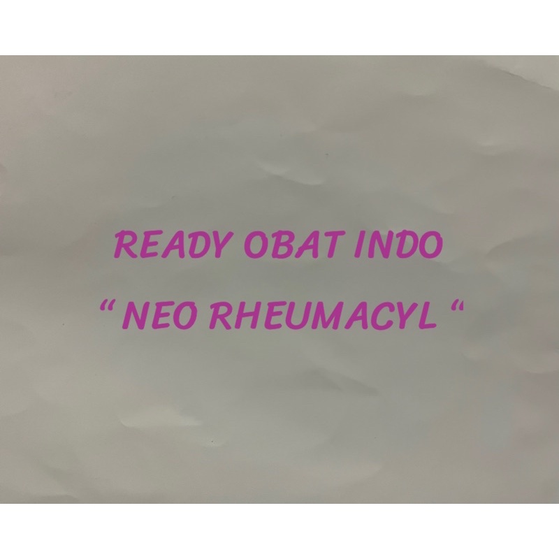 neo rheumacyl tablet  ( 20butir )