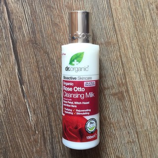 英國製 Dr.Organic Rose Otto Cleansing Milk 有機 奧圖玫瑰卸妝乳 原廠新品