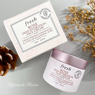 閃購⚡ FRESH 玫瑰深層保濕面霜 50ml 100ml Rose Deep Hydration Face Cream