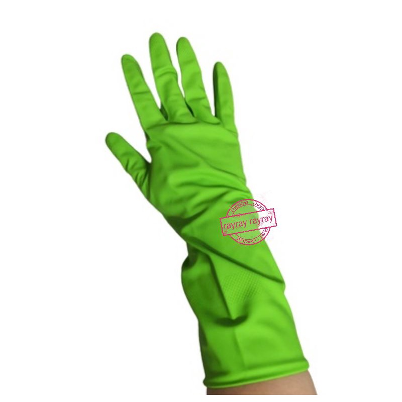📣《綠色花紋顆粒加厚款NBR耐油手套》NBR 丁腈手套 工業手套 洗碗手套 家庭用 舒適手套 防滑手套 清潔手套 手套