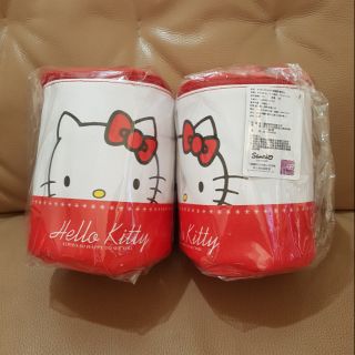 【正版三麗鷗】Hello Kitty可愛圓筒側背包化妝包(可提可背/高17公分.直徑12.5公分)