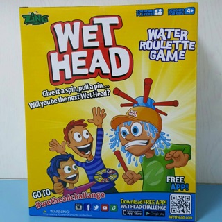 現貨Wet head濕帽子濕全身整人遊戲帽