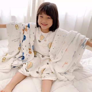 i-kids🌼臺灣 現貨🌼 寶寶 兒童 中大童 柔軟 四層紗 八層紗 棉紗布 竹纖維 嬰兒 睡袋 防踢被 超級柔軟