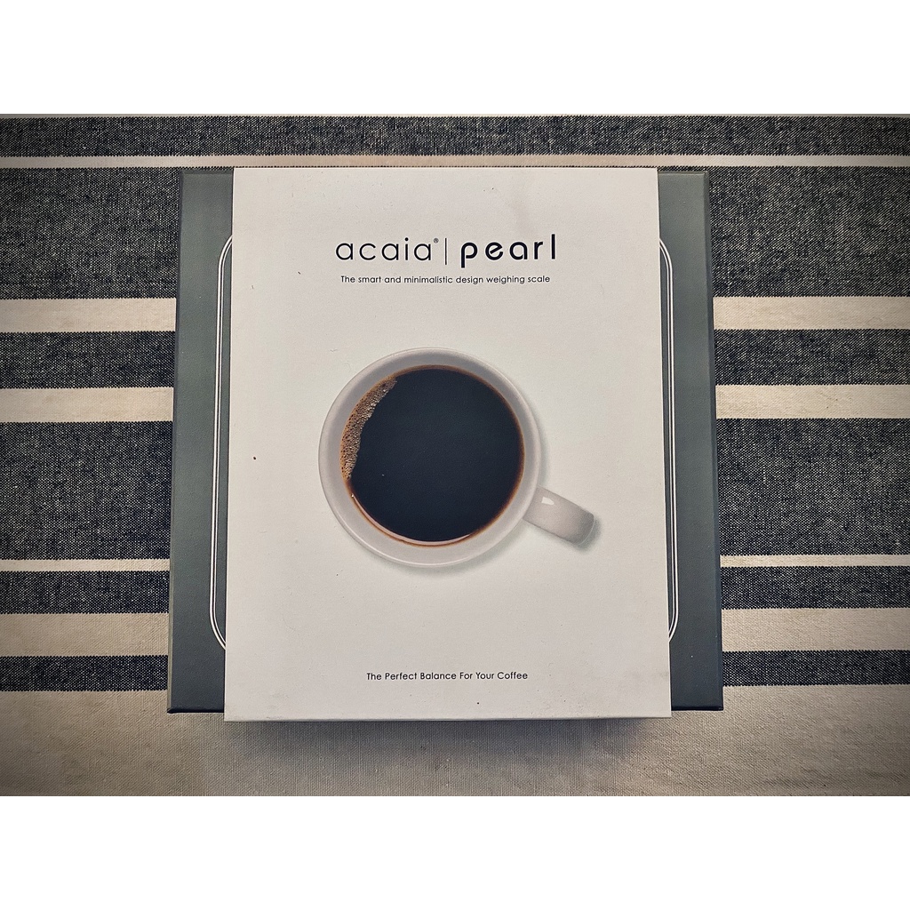 Acaia | Pearl 智能咖啡電子秤 – 白