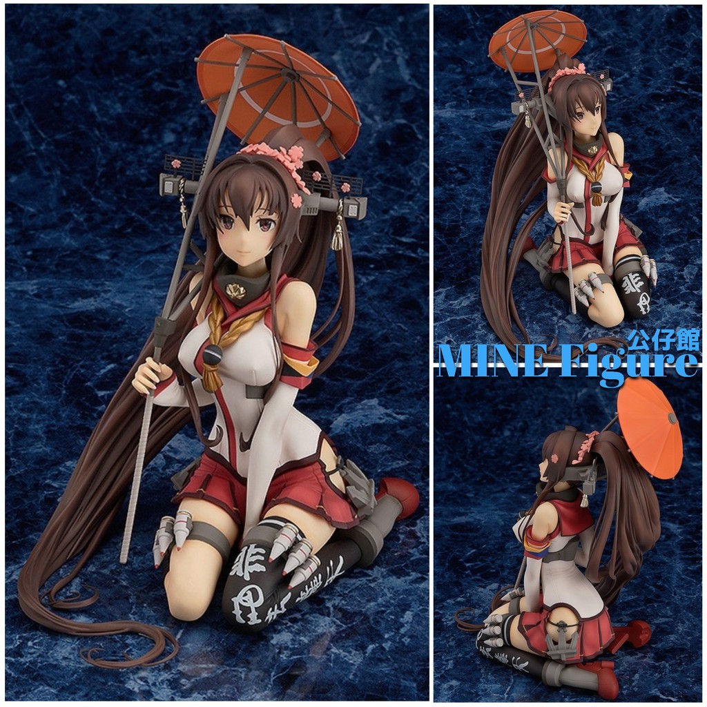 日版艦隊收藏maxfactory 大和改輕裝兵1 8 Pvc 金剛榛名夕立島風長門艦娘 蝦皮購物