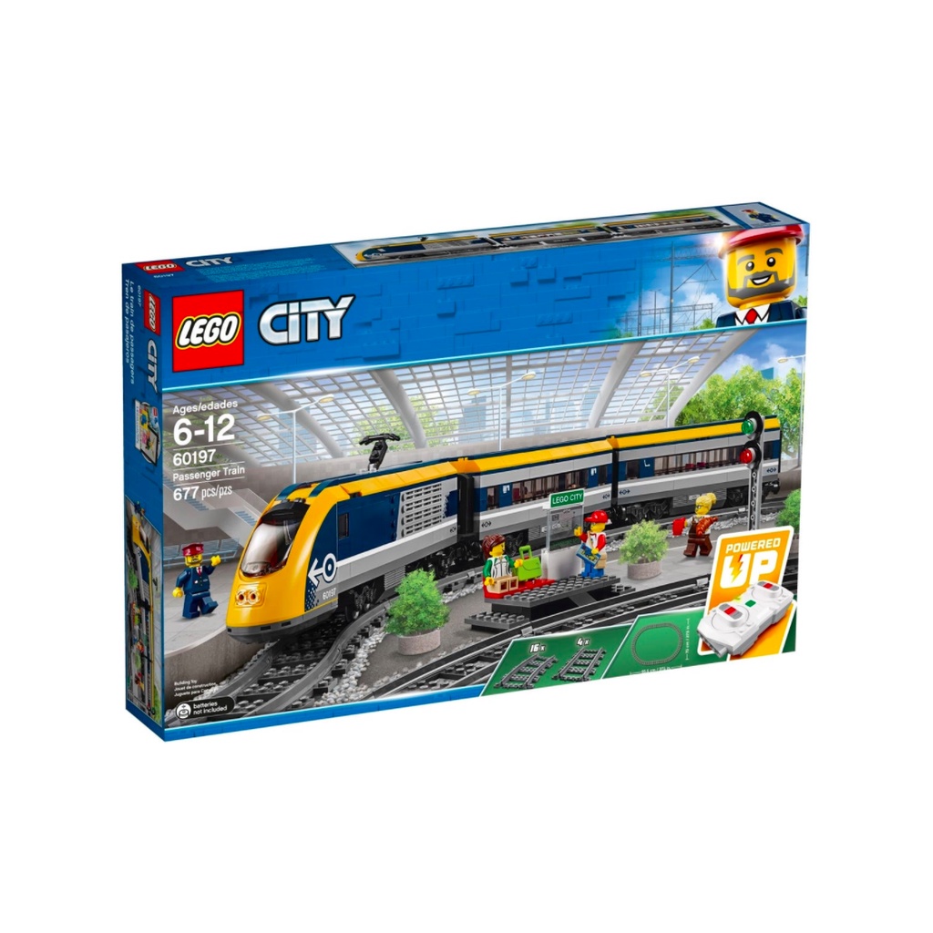 『現貨』LEGO 60197	City-客運列車     盒組  【蛋樂寶】