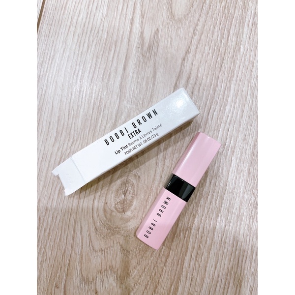 全新 購於專櫃 Bobbi brown 晶鑽桂馥潤色護唇膏 粉紅限量版2.3g bare melon Amissa