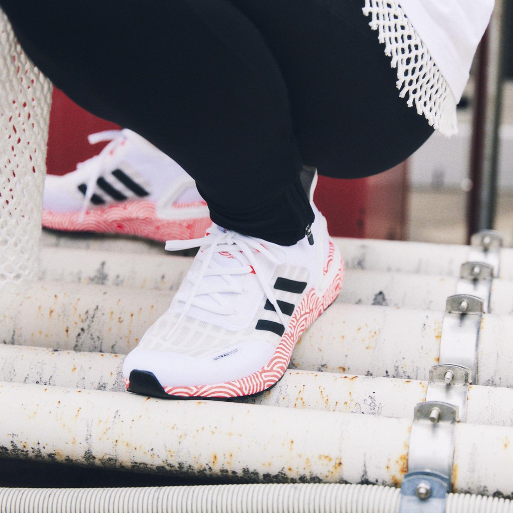  ADIDAS ULTRABOOST SUMMER.RDY TOKYO 白 橘 女鞋 FX0031