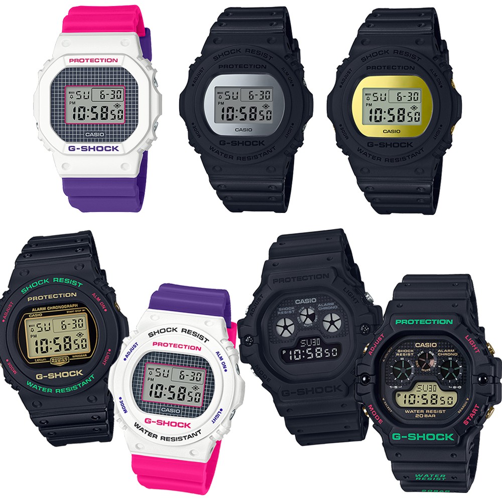 Casio G Shock 新春福袋超值選 熱銷潮流休閒錶 共７款 蝦皮購物