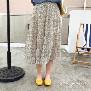 CC-GIRL 韓系氣質滿版碎花蛋糕裙 －共 2 色－ 適L～5L《 31141 》中大尺碼
