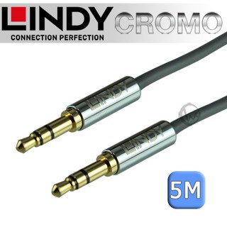 LINDY 林帝 CROMO 3.5mm 公對公 立體音源線 5m (35324)