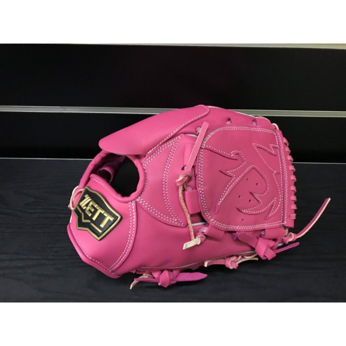 ZETT SPECIAL ORDER 訂製款棒球手套特價內野投手11.5吋粉紅色