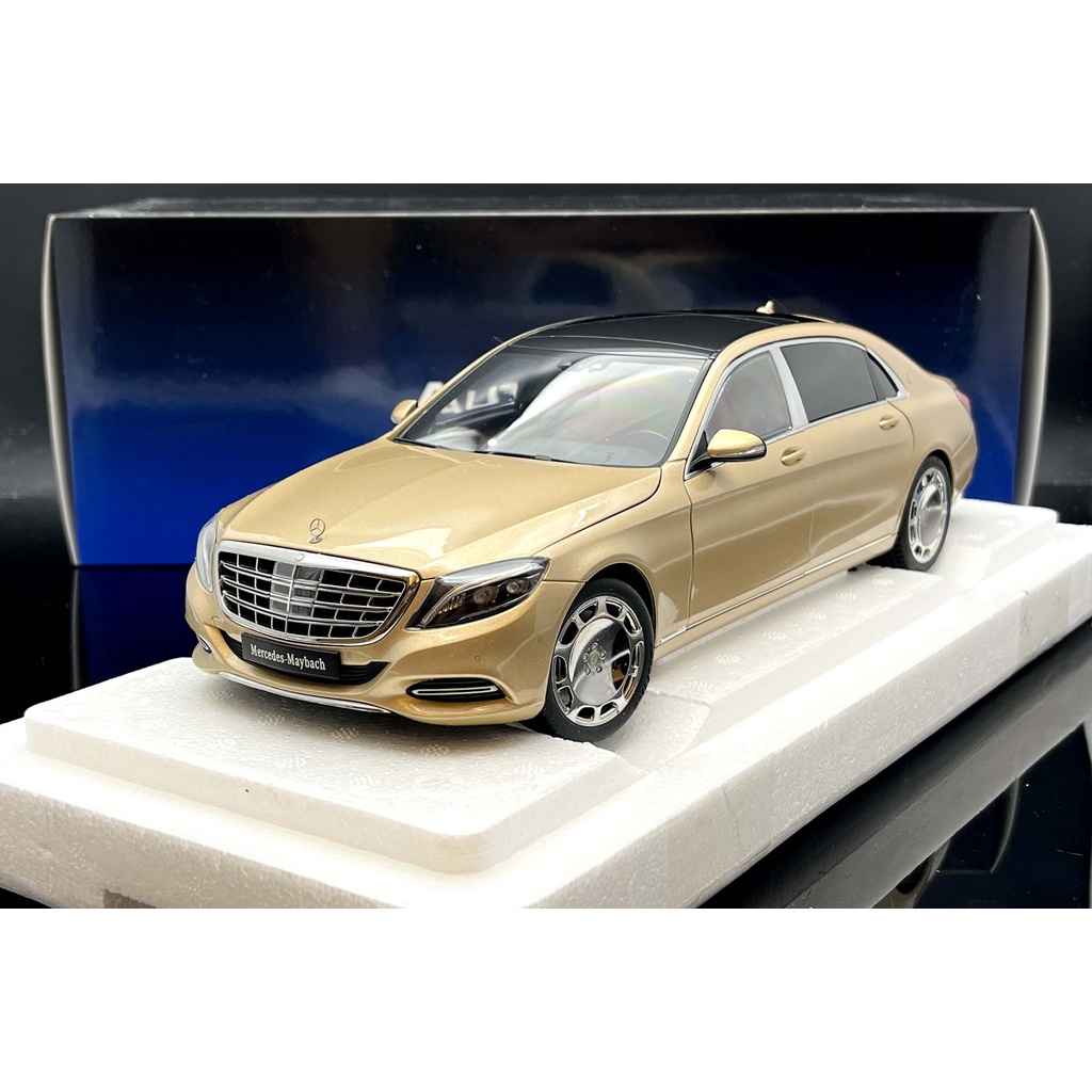 Autoart 1/18 Mercedes Maybach S600 SWB 金 76294 MASH