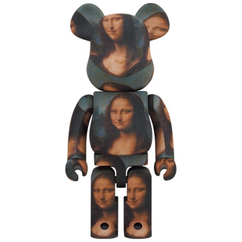 日本代購【ZAjapan】BE@RBRICK LEONARD DE VINCI Mona Lisa 1000％ 蒙娜麗莎