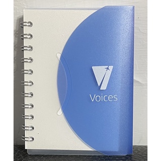 Voices 水藍色 小筆記本